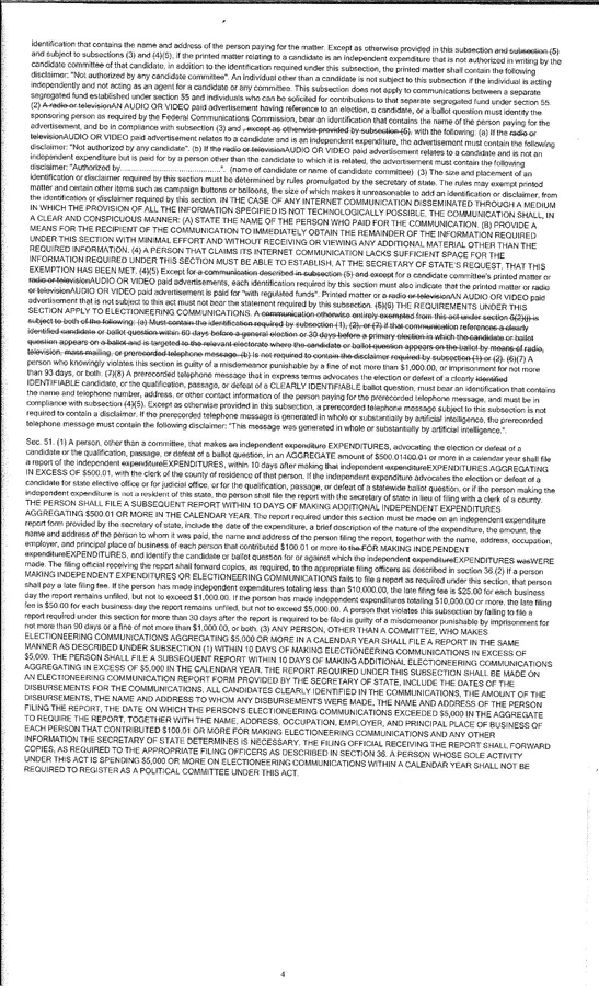 Filed Proposal 2 law, printed page 4. Sections 47 and 51.